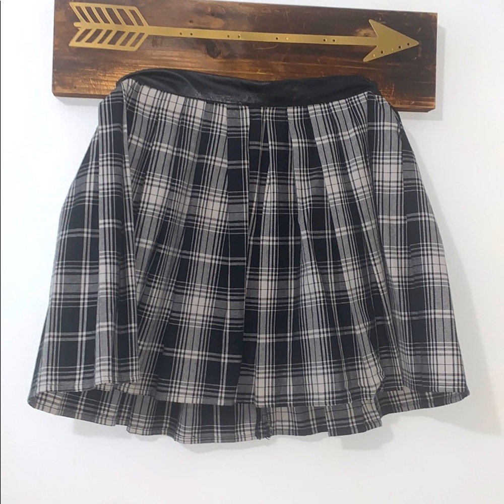 Plaid skirt